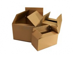 Klopové krabice z pětivrstvé vlnité lepenky - délka 300-499mm